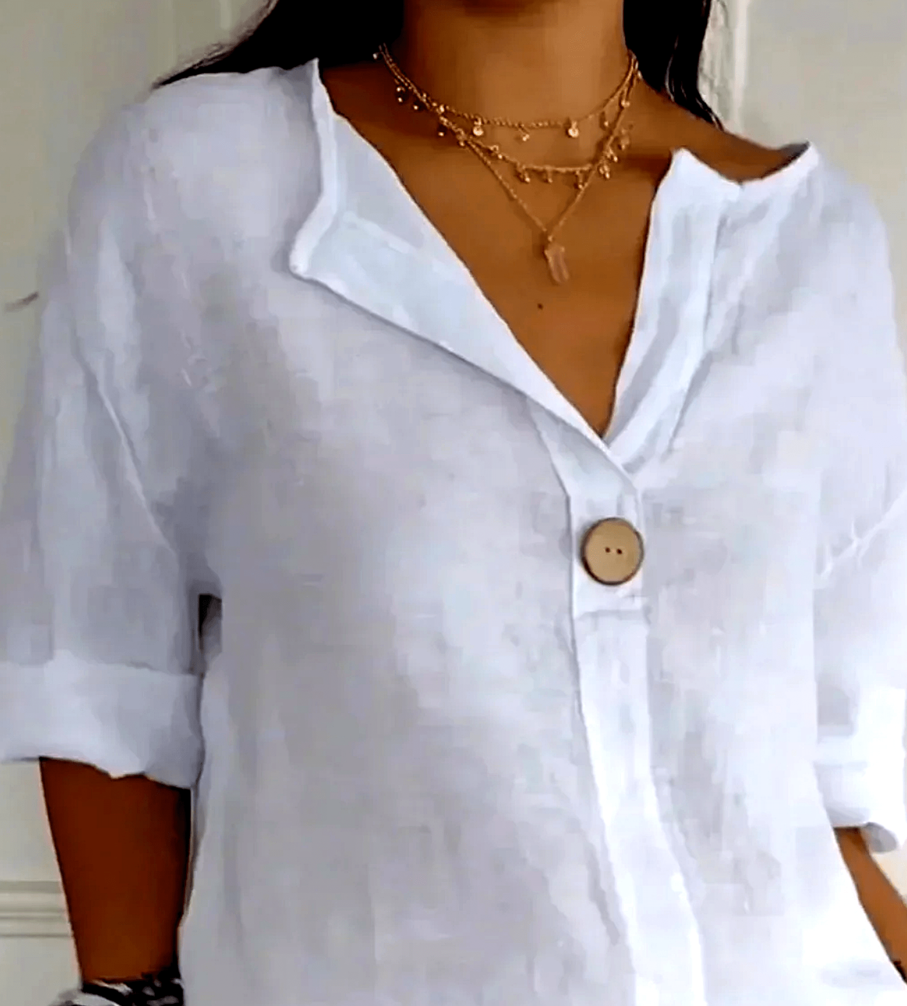 Zamma | Relaxed Linen Top